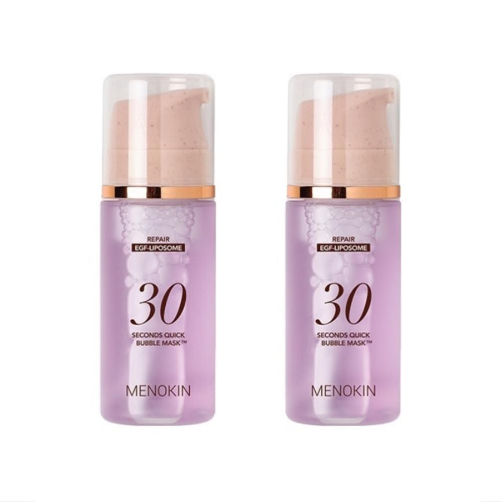 MENOKIN Repair 30 Seconds Quick Bubble Mask 95ml*2Pcs