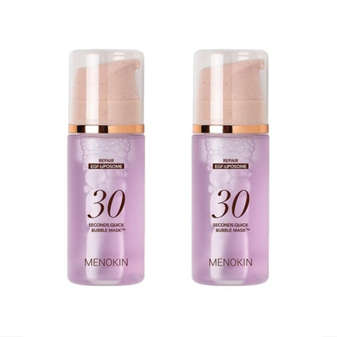 MENOKIN Repair 30 Seconds Quick Bubble Mask 95ml*2Pcs