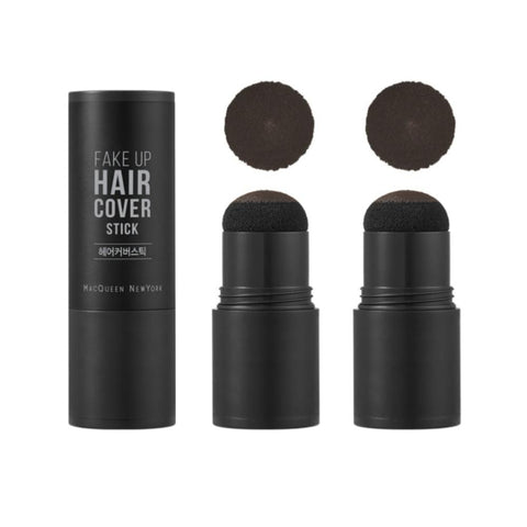 MQNY Fake Up Hair Cover Stick No.1 Natural Black 2.5g*2Pcs