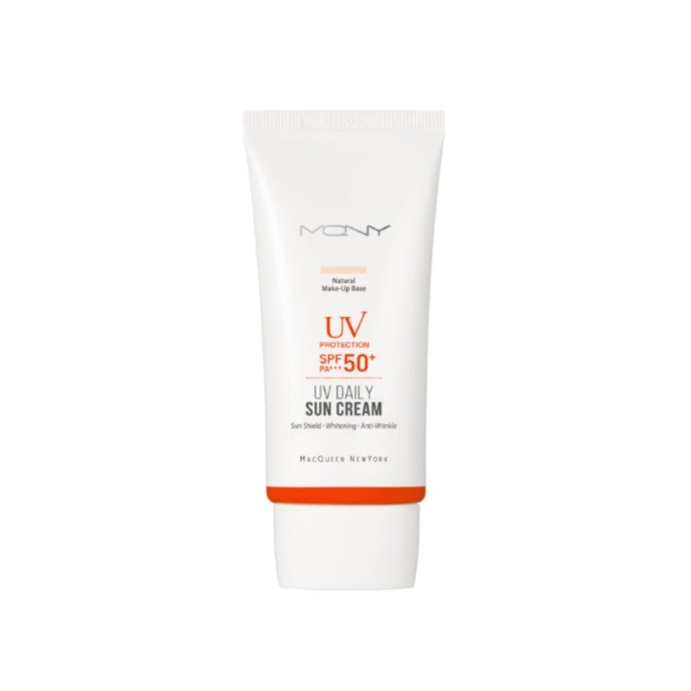 MQNY UV Daily Natural Make Up Base Sun Cream SPF50+ PA+++ 50g