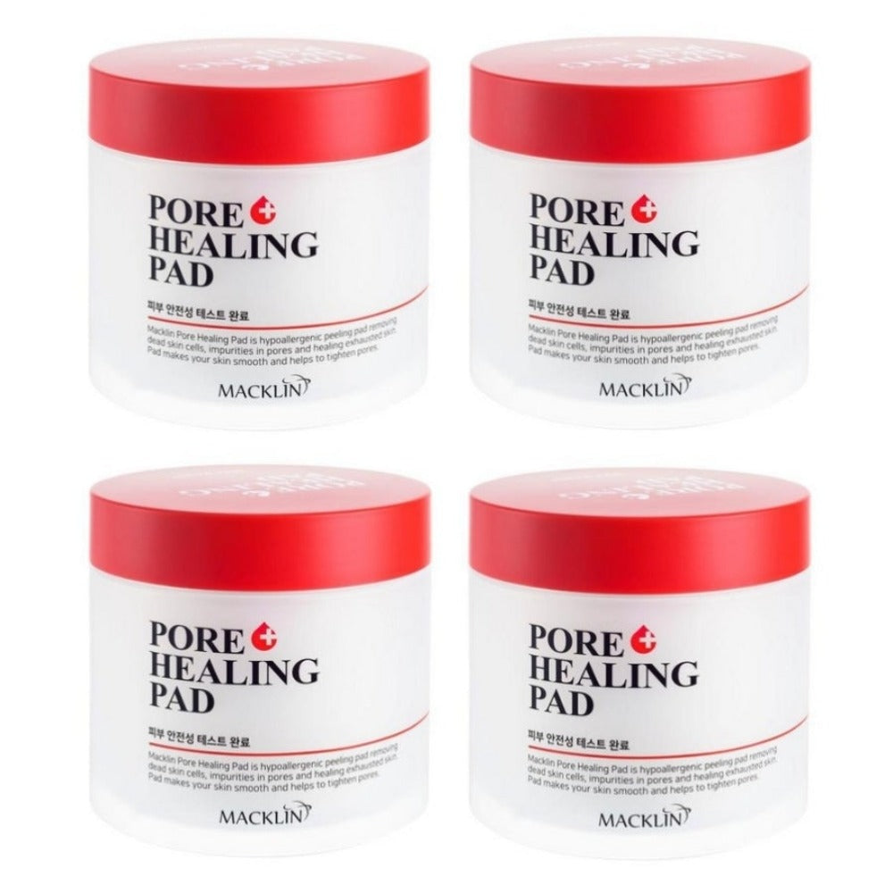 Macklin Cosmetic Pore Healing Toner Pad 70ea 155g*4Pcs