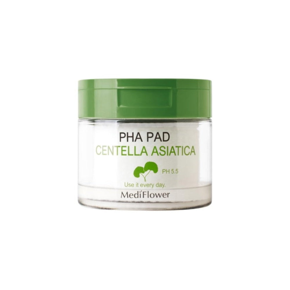 Medi Flower Centella Asiatica PHA Toner Pad 60ea 180ml