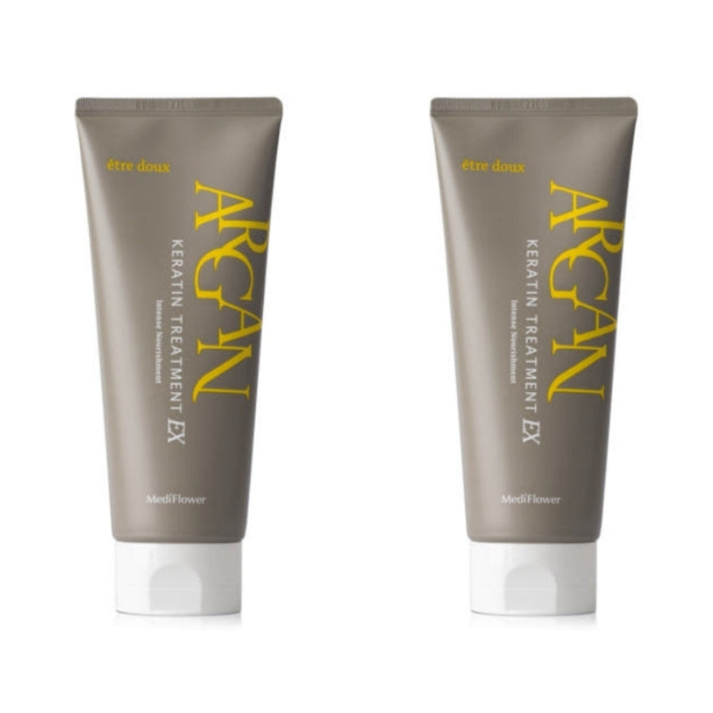 Medi Flower Etre Doux Argan Keratin Hair Treatment EX 200ml*2Pcs
