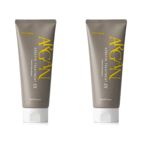 Medi Flower Etre Doux Argan Keratin Hair Treatment EX 200ml*2Pcs