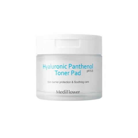 Medi Flower Hyaluronic Panthenol Toner Pad 60ea 180ml