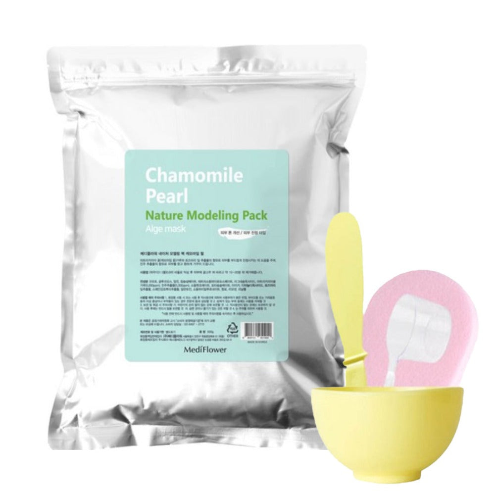 Medi Flower Nature Modeling Pack Chamomile Pearl 500g + Tools Set