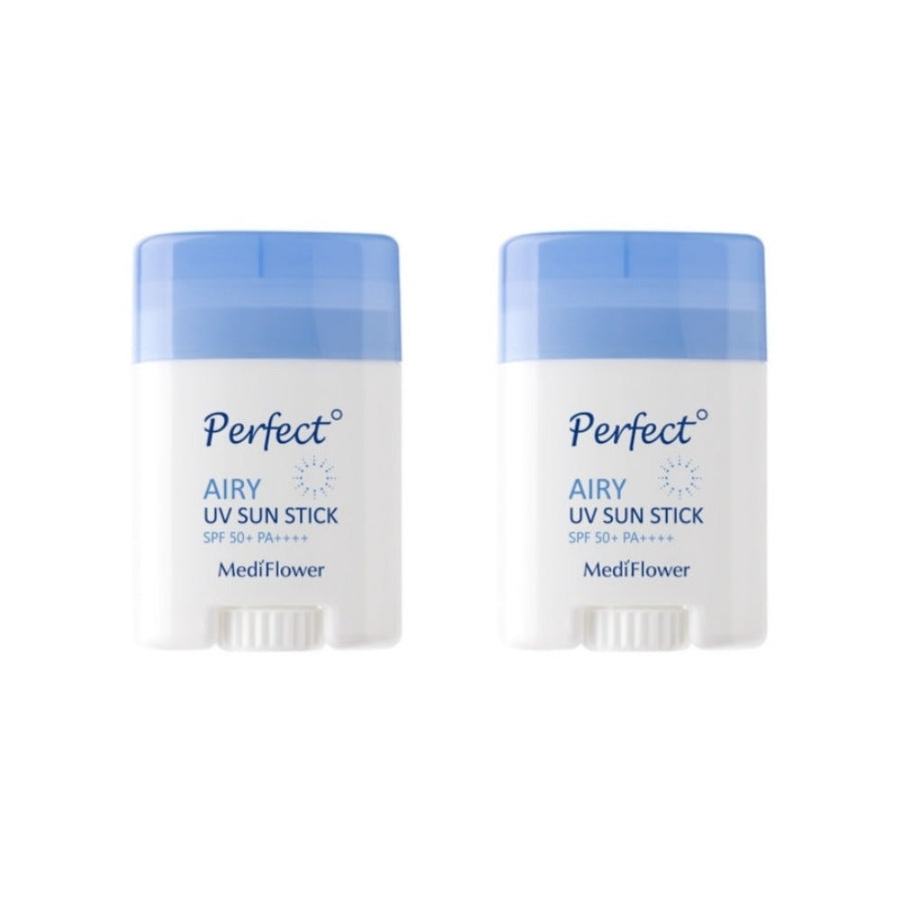 Medi Flower Perfect Airy UV Sun Stick SPF50+ PA++++ 23g*2Pcs