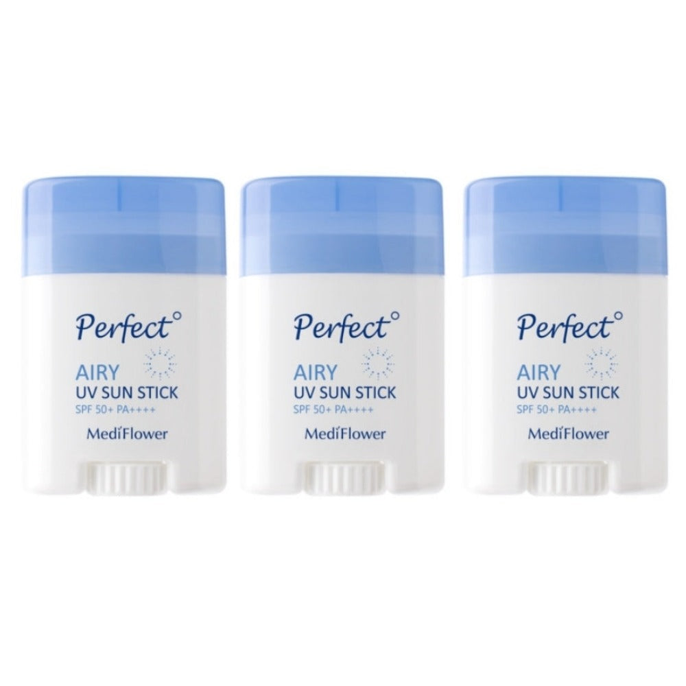 Medi Flower Perfect Airy UV Sun Stick SPF50+ PA++++ 23g*3Pcs