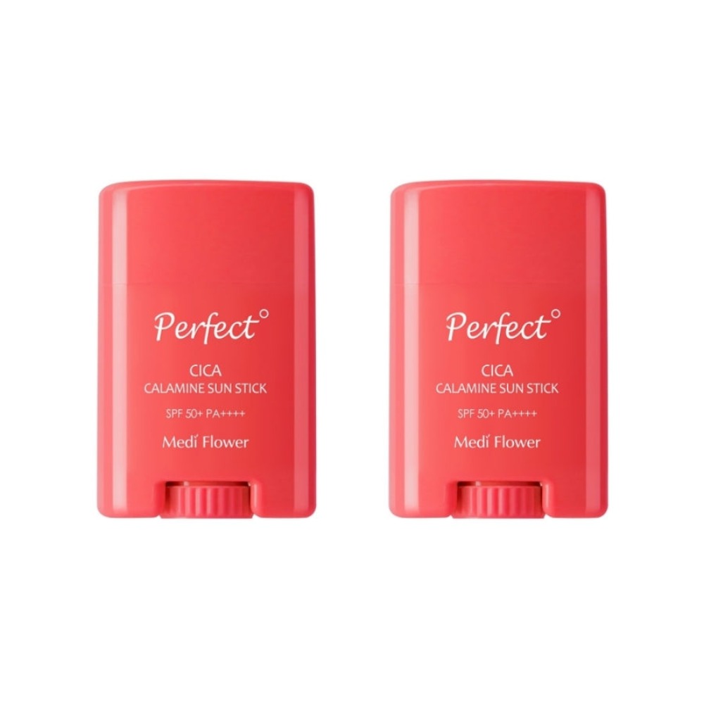 Medi Flower Perfect CICA Calamine Sun Stick SPF50+ PA++++ 20g*2Pcs