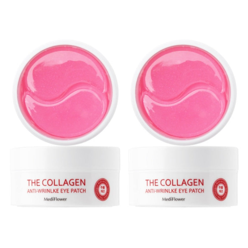 Medi Flower The Collagen Anti-Wrinkle Eye Patch 60ea 90ml*2Pcs