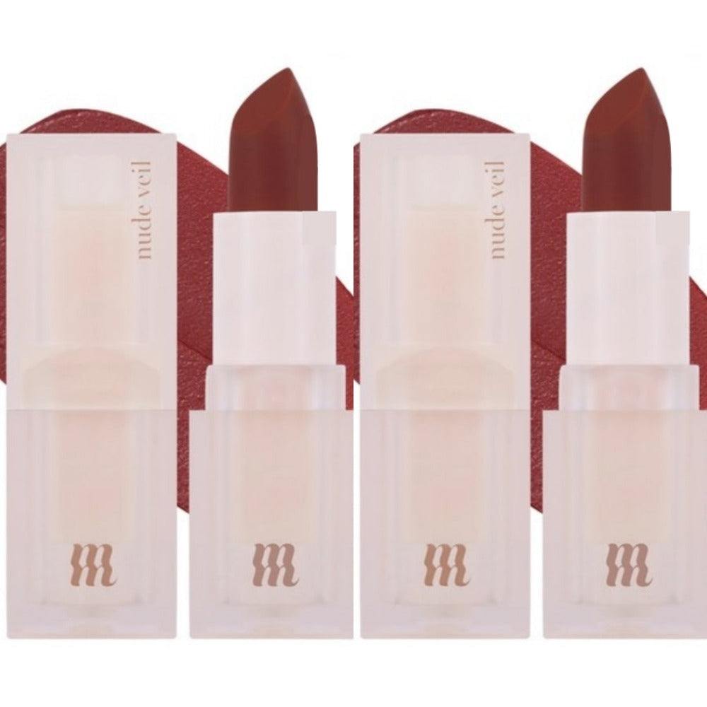 Merzy Nude Veil Lipstick NV5 In The Vase 3.5g*2Pcs
