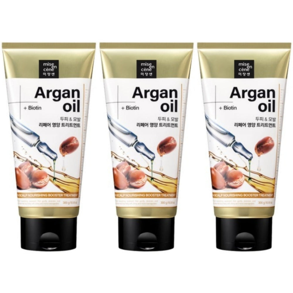 Mise En Scene Hair & Nourishing Booster Hair Treatment 300ml*3Pcs