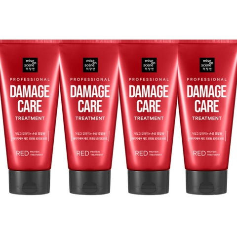 Mise En Scene Professional Damage Care Hair Treatment 330ml*4Pcs