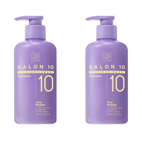 Mise En Scene Salon 10 Professional Cica Protein Shampoo 480ml*2Pcs