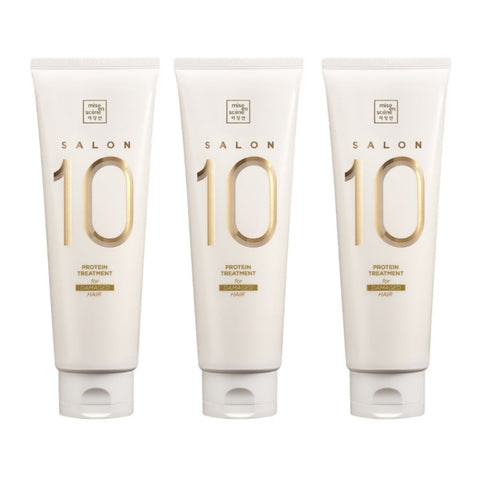 Mise En Scene Salon 10 Protein Hair Treatment for Damaged Hair 250ml*3Pcs