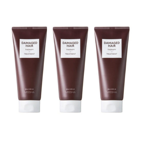 Missha Damaged Hair Therapy Treatment 200ml*3Pcs