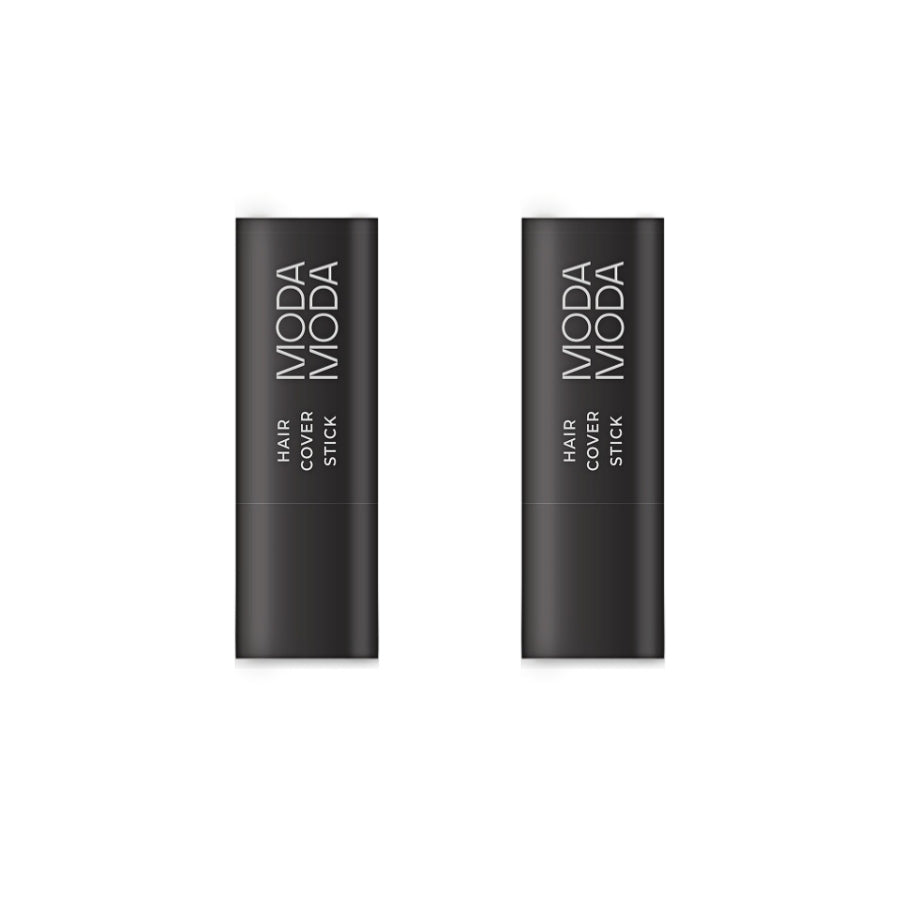 Modamoda Hair Cover Stick No.1 Natural Black 3.5g*2Pcs