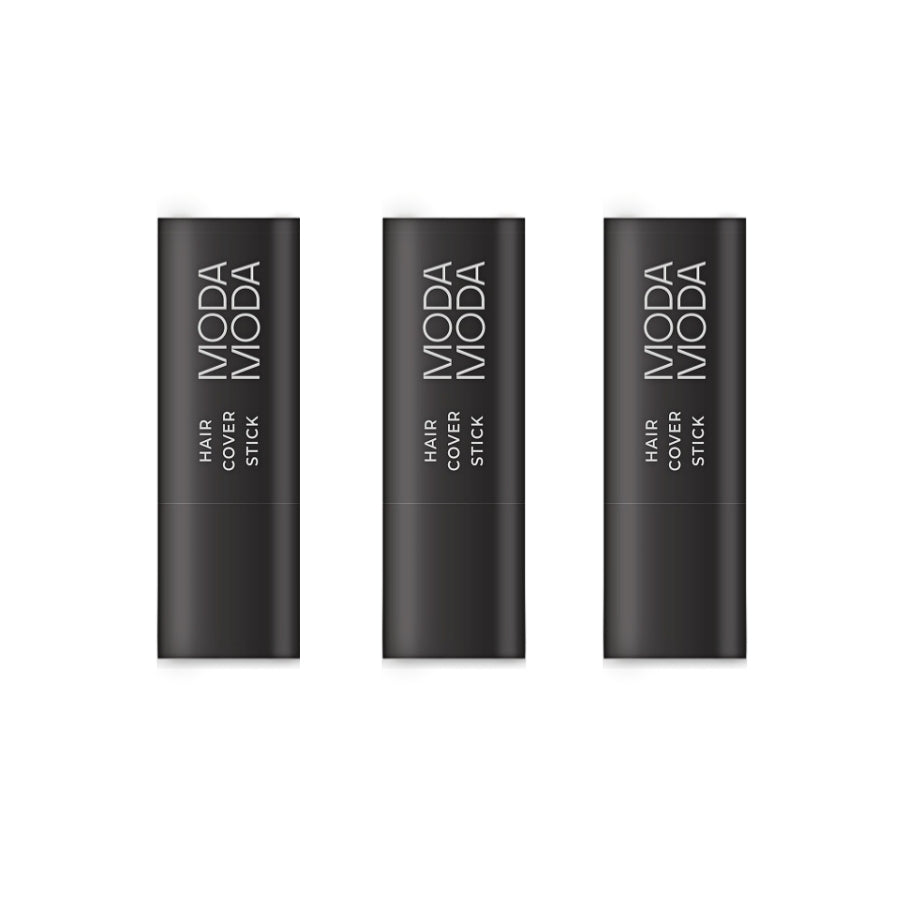 Modamoda Hair Cover Stick No.1 Natural Black 3.5g*3Pcs