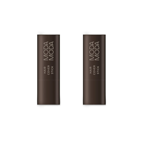 Modamoda Hair Cover Stick No.2 Dark Brown 3.5g*2Pcs