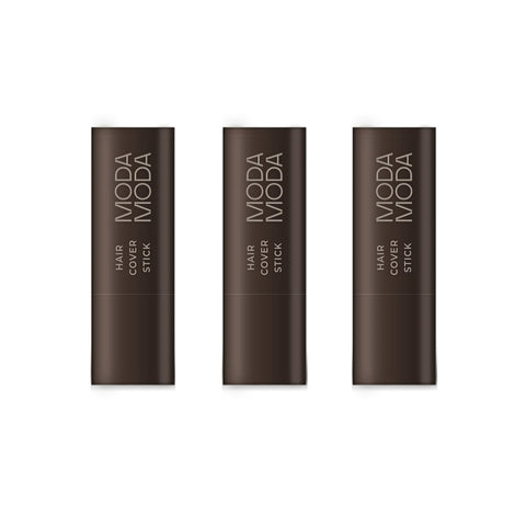 Modamoda Hair Cover Stick No.2 Dark Brown 3.5g*3Pcs