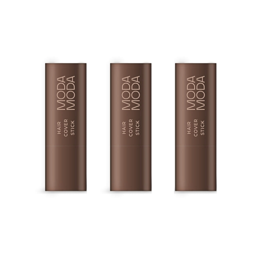 Modamoda Hair Cover Stick No.3 Natural Brown 3.5g*3Pcs