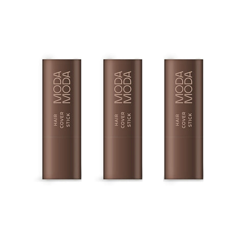 Modamoda Hair Cover Stick No.3 Natural Brown 3.5g*3Pcs