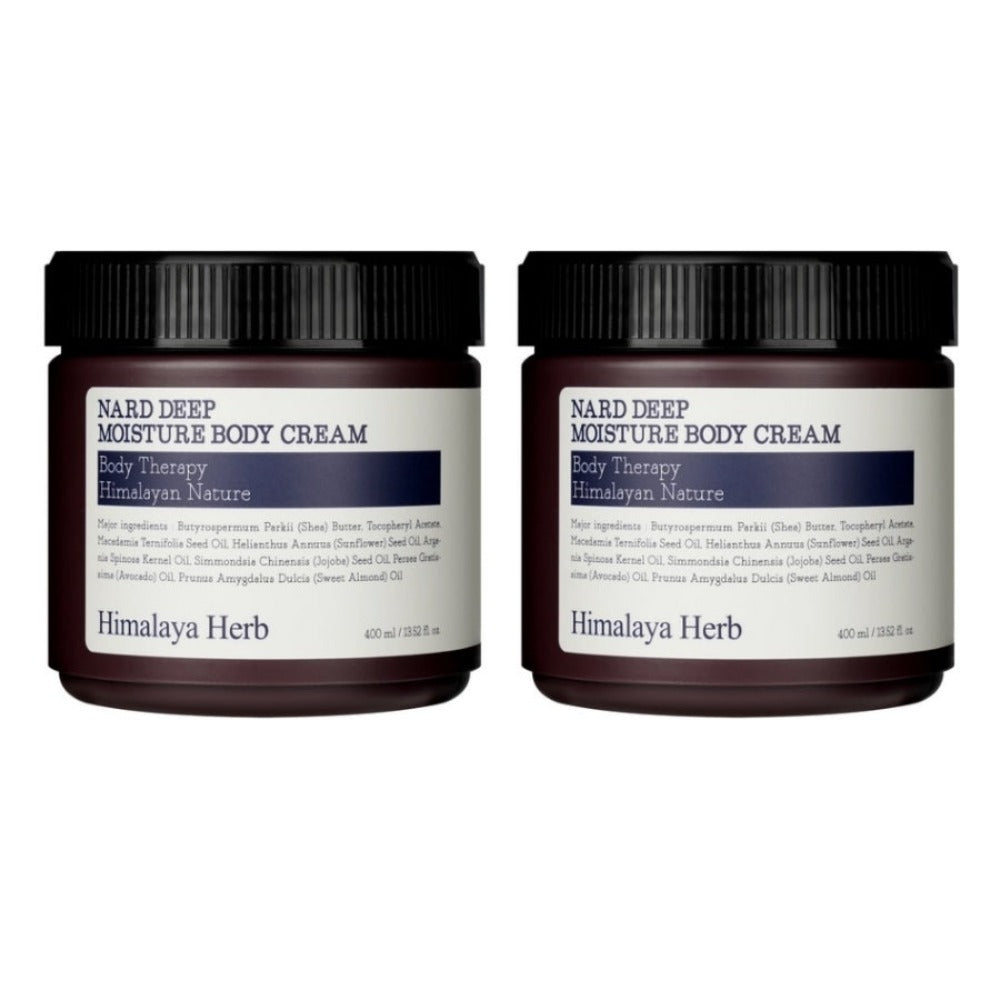 Nard Deep Moisture Body Cream Lavender Musk 400ml*2Pcs