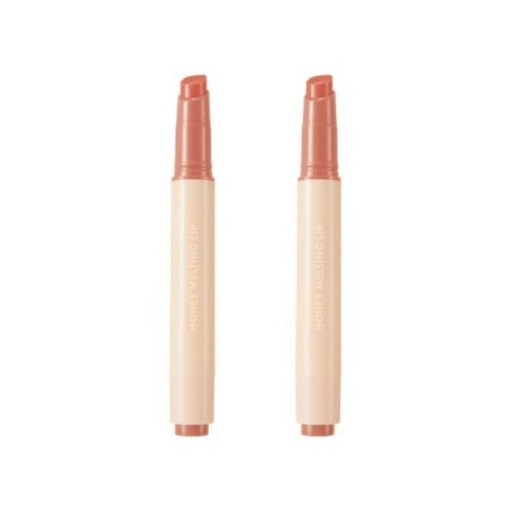 Nature Republic Honey Melting Lip 01.Apricot 2.7g*2Pcs