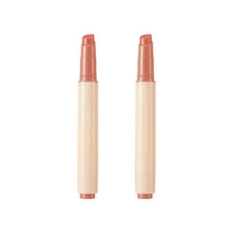 Nature Republic Honey Melting Lip 01.Apricot 2.7g*2Pcs