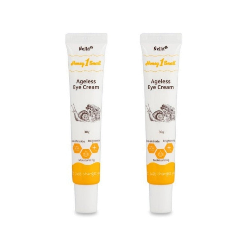 Nella Honey 1 Snail Ageless Eye Cream 30g*2Pcs