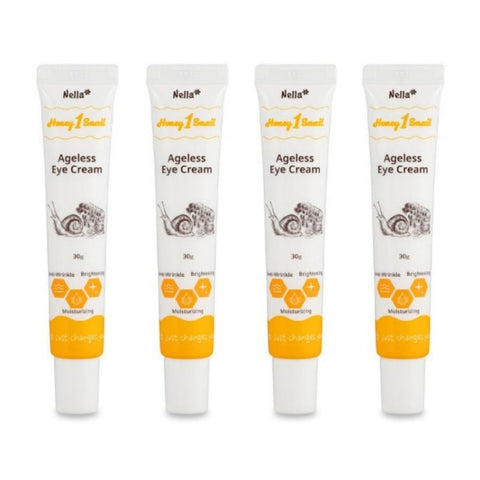 Nella Honey 1 Snail Ageless Eye Cream 30g*4Pcs