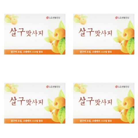 On the Body Apricot Massage Soap 100g*4Pcs