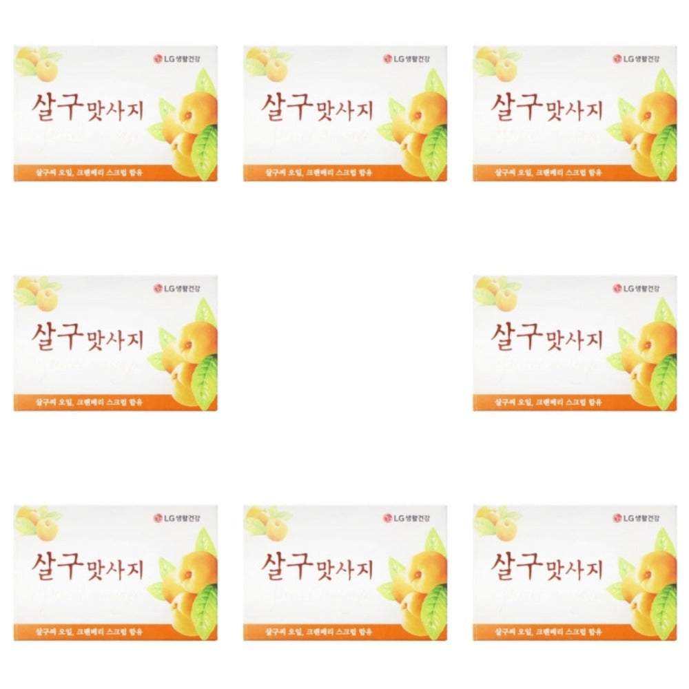 On the Body Apricot Massage Soap 100g*8Pcs