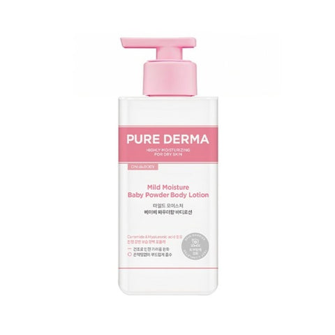 On the Body Pure Derma Mild Moisture Baby Powder Body Lotion 400ml