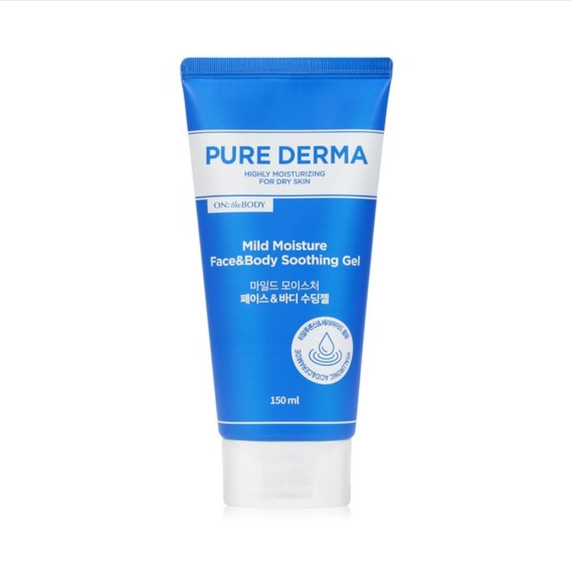 On the Body Pure Derma Mild Moisture Face & Body Soothing Gel 150ml