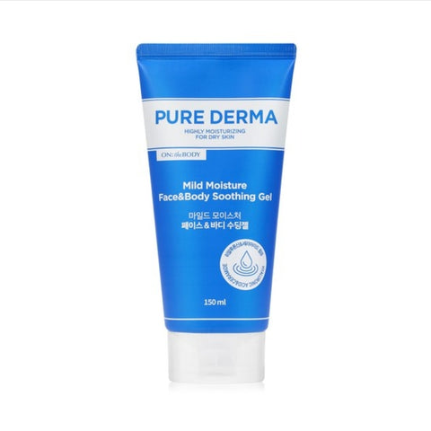 On the Body Pure Derma Mild Moisture Face & Body Soothing Gel 150ml