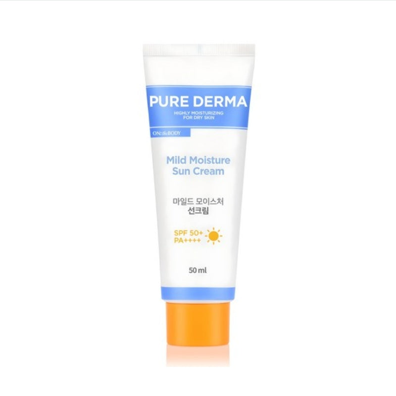 On the Body Pure Derma Mild Moisture Sun Cream SPF50+ PA++++ 50ml