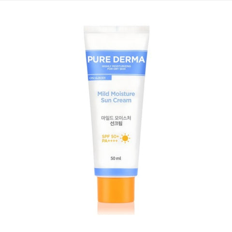 On the Body Pure Derma Mild Moisture Sun Cream SPF50+ PA++++ 50ml