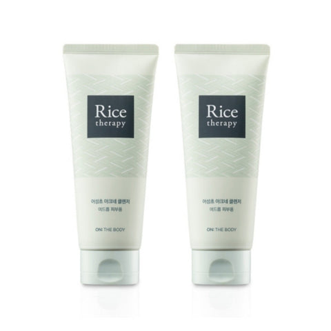 On the Body Rice Therapy Houttuynia Cordata Acne Foam Cleanser 150g*2Pcs