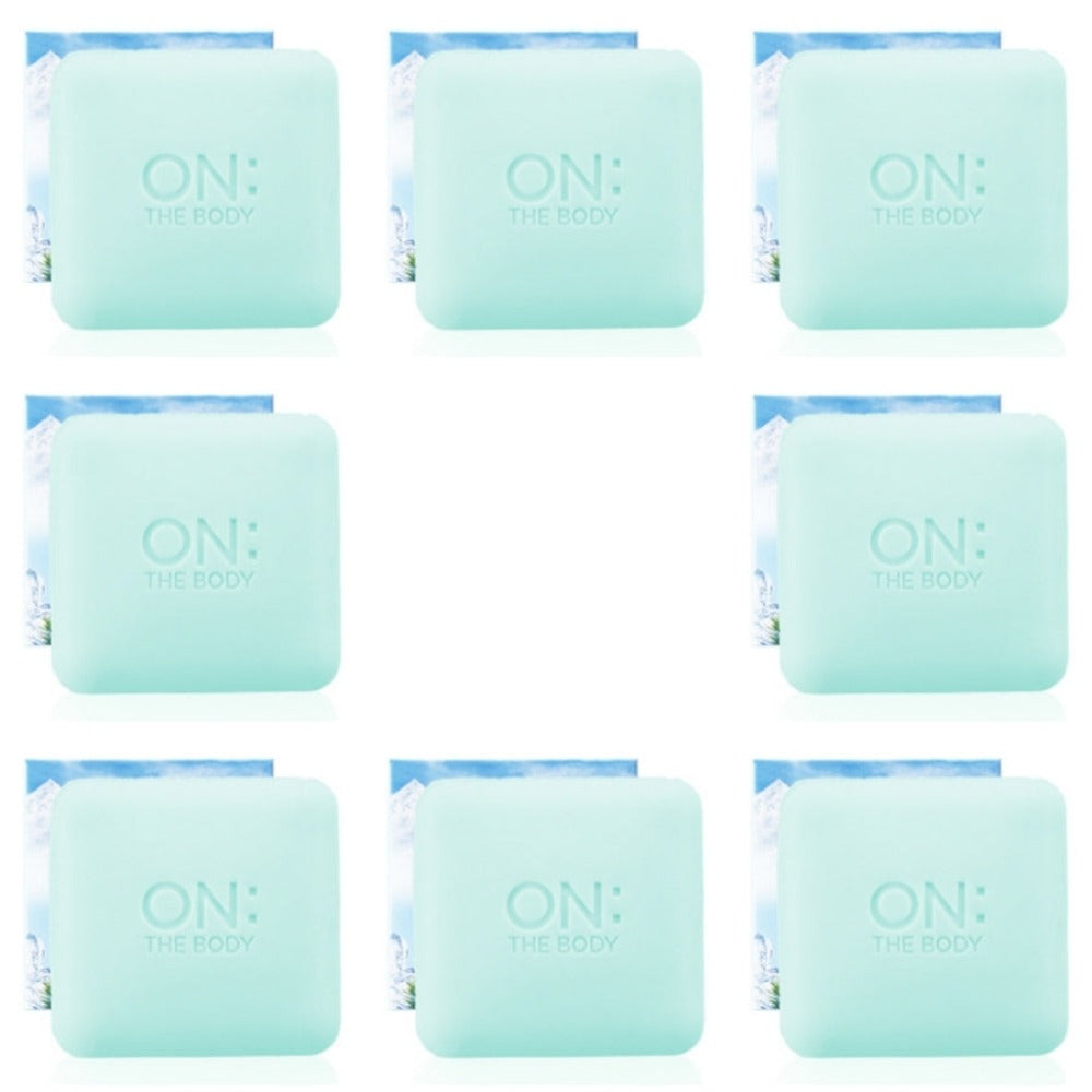On the Body Veilment Natural Spa Himalaya Pinksalt Cool Herb Soap 90g*8Pcs