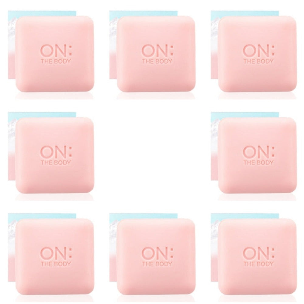 On the Body Veilment Natural Spa Himalaya Pinksalt Romantic Floral Soap 90g*8Pcs