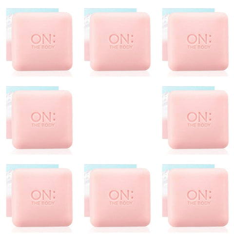 On the Body Veilment Natural Spa Himalaya Pinksalt Romantic Floral Soap 90g*8Pcs