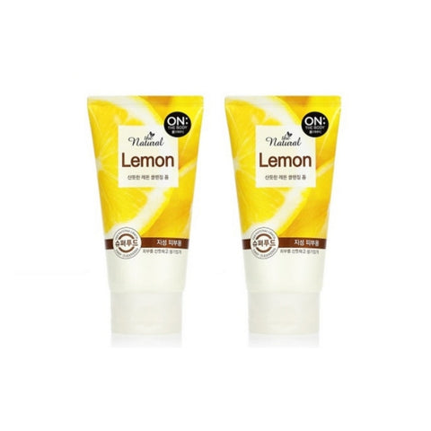 On the Body the Natural Lemon Cleansing Foam 120g*2Pcs