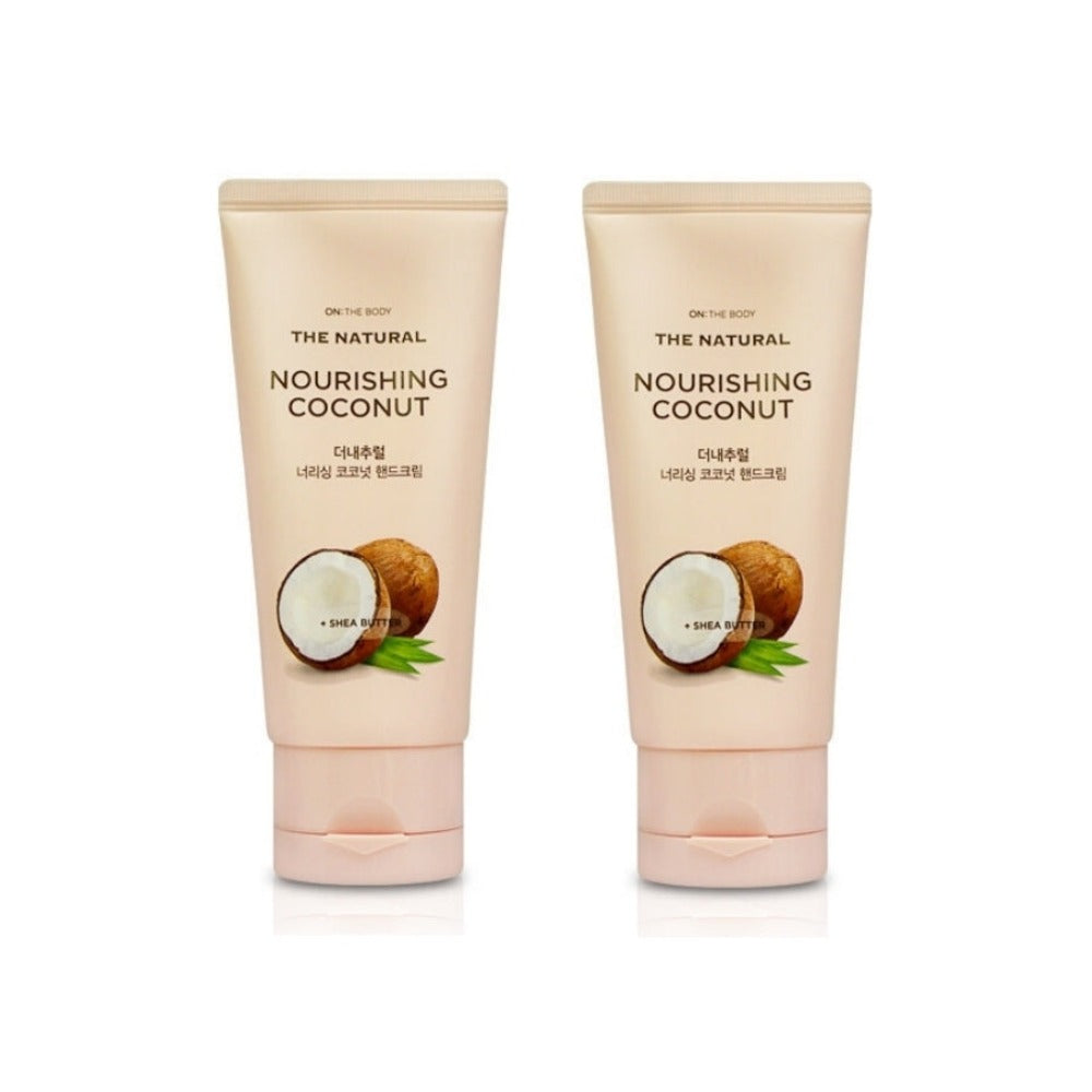 On the Body the Natural Nourishing Coconut Hand Cream 75ml*2Pcs