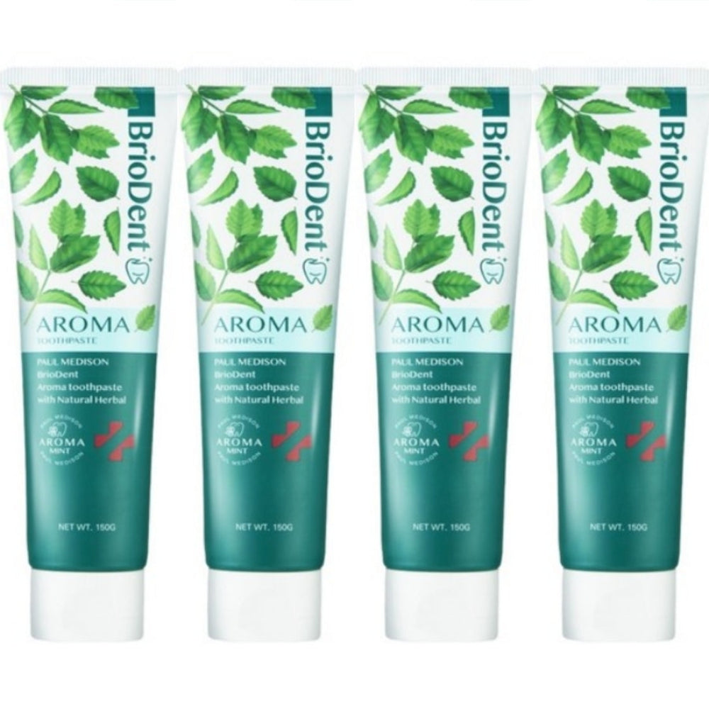 Paul Medison BrioDent Aroma Toothpaste 150g*4Pcs – LIPTAIL
