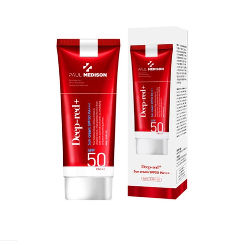 Paul Medison Deep-red+ Sun Cream SPF50 PA+++ 60ml