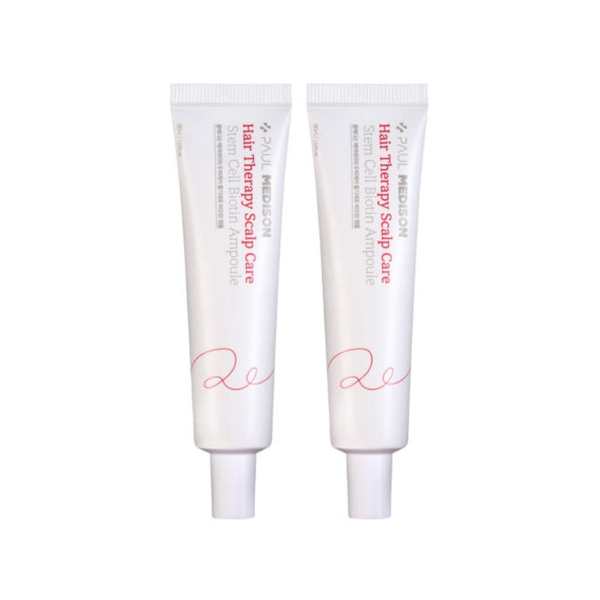 Paul Medison Hair Therapy Scalp Care Stem Cell Biotin Ampoule 30ml*2Pcs