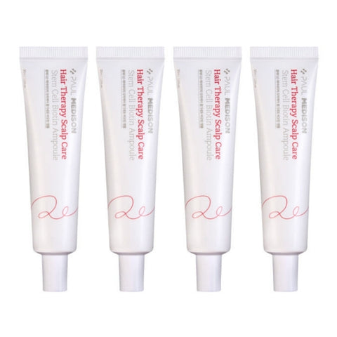 Paul Medison Hair Therapy Scalp Care Stem Cell Biotin Ampoule 30ml*4Pcs