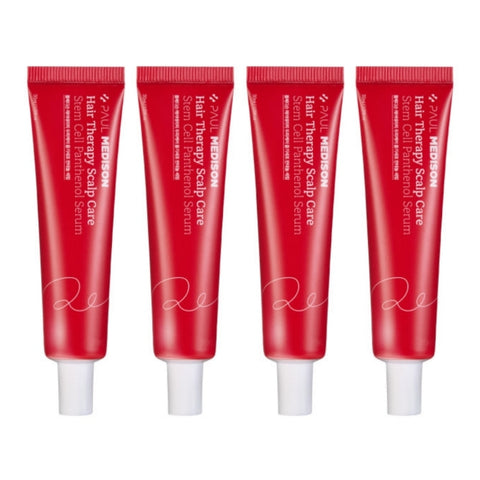 Paul Medison Hair Therapy Scalp Care Stem Cell Panthenol Serum 30ml*4Pcs