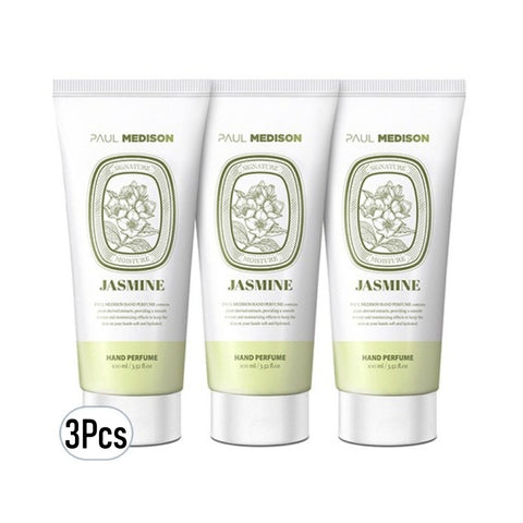 Paul Medison Jasmine Hand Perfume Cream 100ml*3Pcs